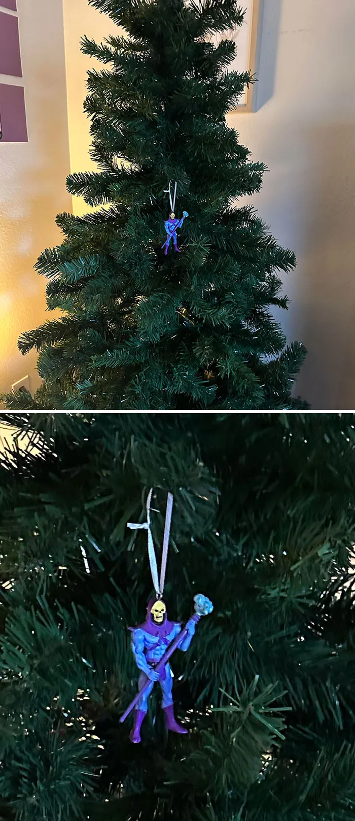 My Boyfriend And I Are Having Our First Christmas Since We Moved In Together. This Is Our Christmas Tree. We’re Young And Poor