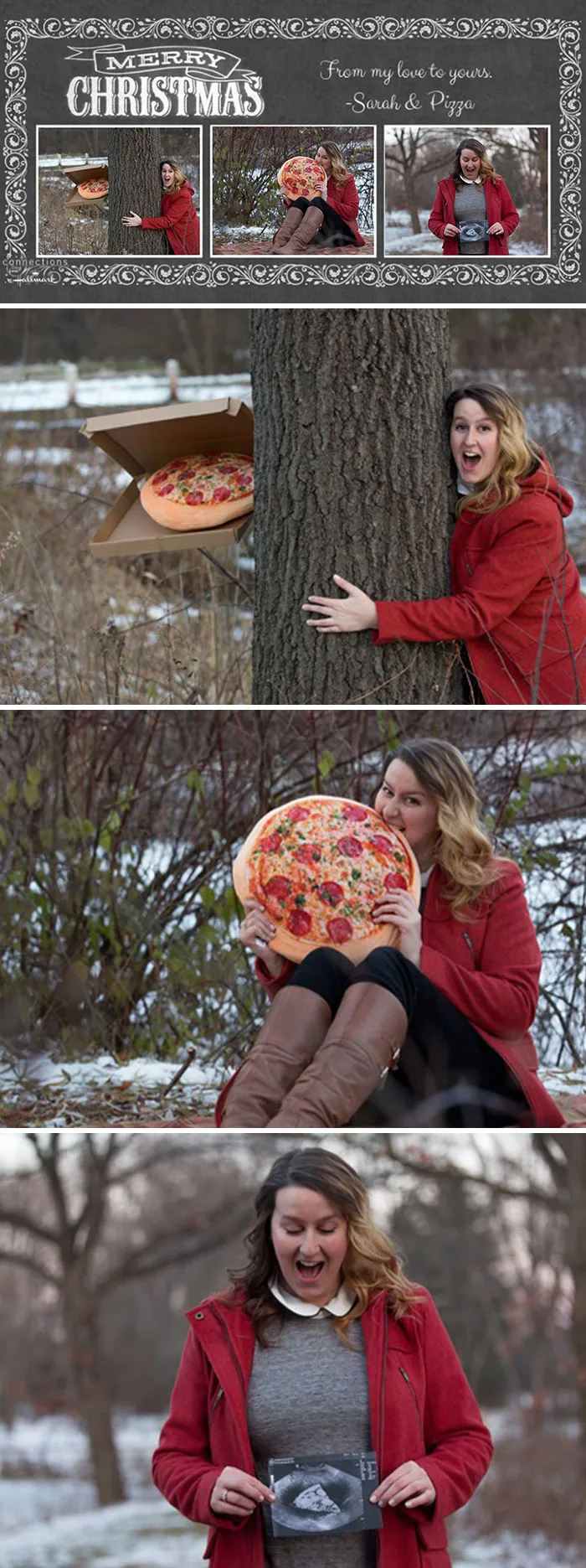 Christmas Card Of A Single Woman