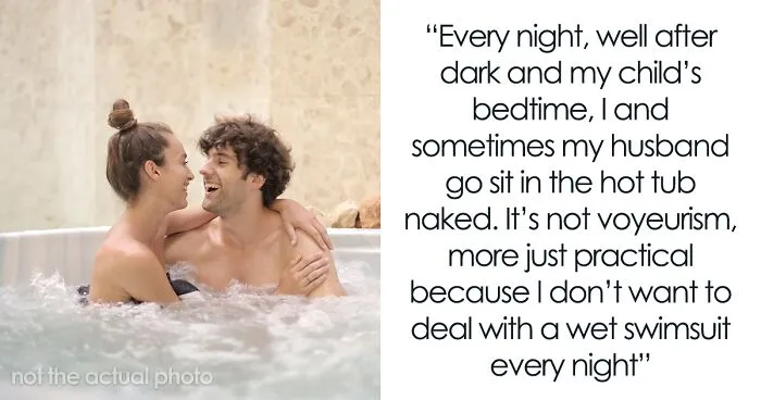 Couple Has A Hot Tub In Their Backyard And Uses It At Night Naked, Gets Told Off By Family 