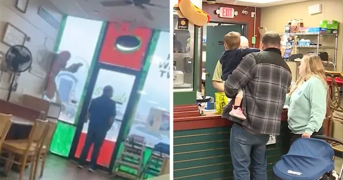 Heartbreaking Photo Of Restaurant Owner Looking Out The Window Goes Viral, Attracts Dozens Of Customers