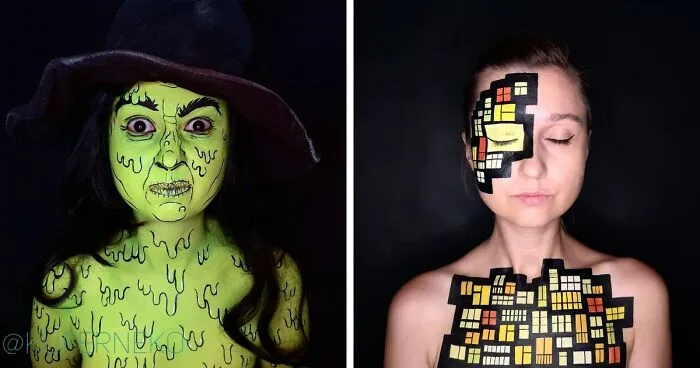 I Make Body Art On Myself, And Here Are My 24 Favorites Since 2021