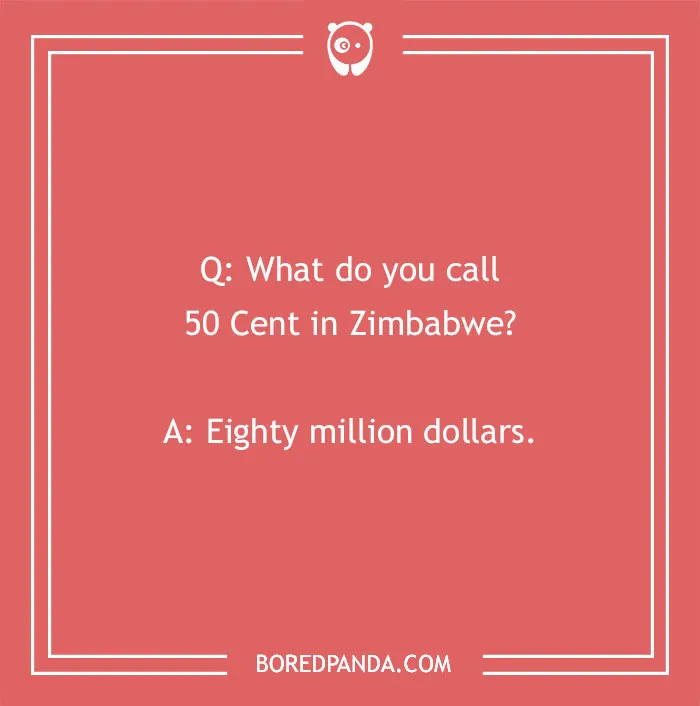 Inflation Jokes That Grow In Value With Time