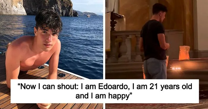 The “Most Beautiful Man” In Italy Ditches Modeling To Become A Priest