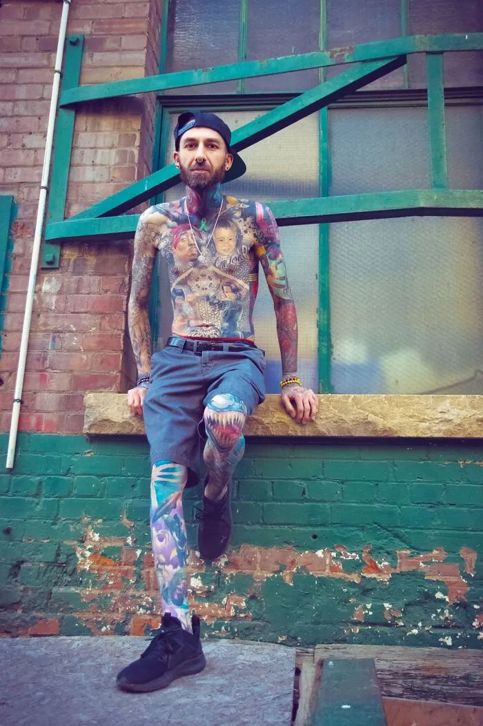 I Asked Heavily Tattooed People In My City To Pose For Me, And These Are Some Of My Favorite (7 Pics)