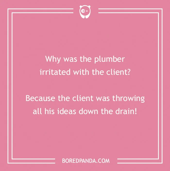 150 Jokes About Plumbers Nobody Prepared You For
