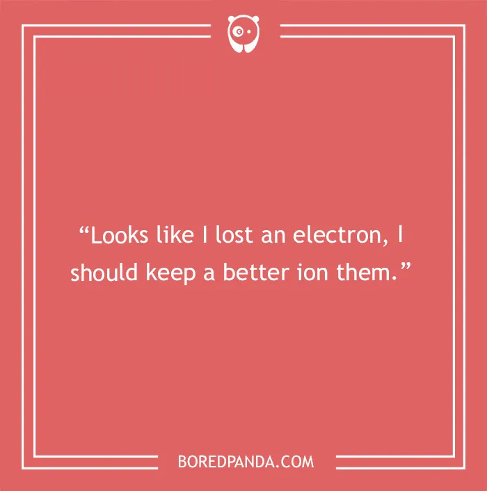 Losing An Electron