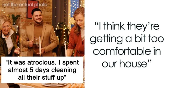 Couple Spends 5 Days Cleaning Up After Christmas Dinner, Man Refuses To Host Again