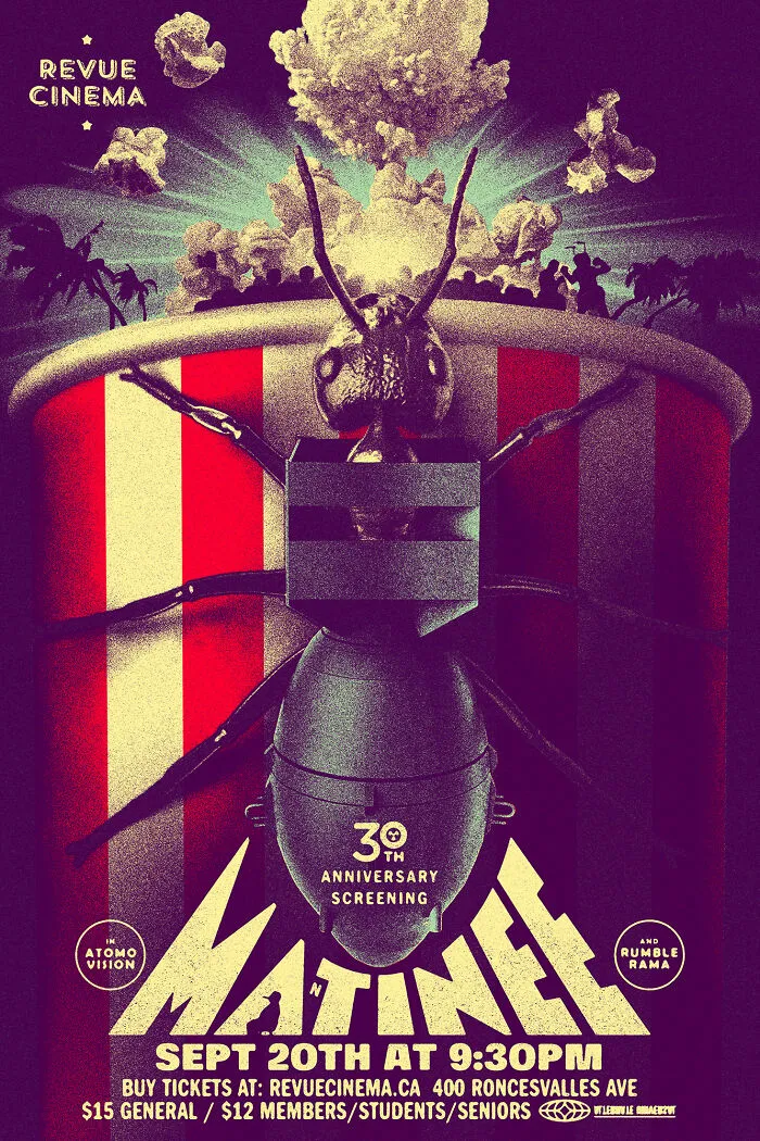 "Matinee" Movie Screening Poster