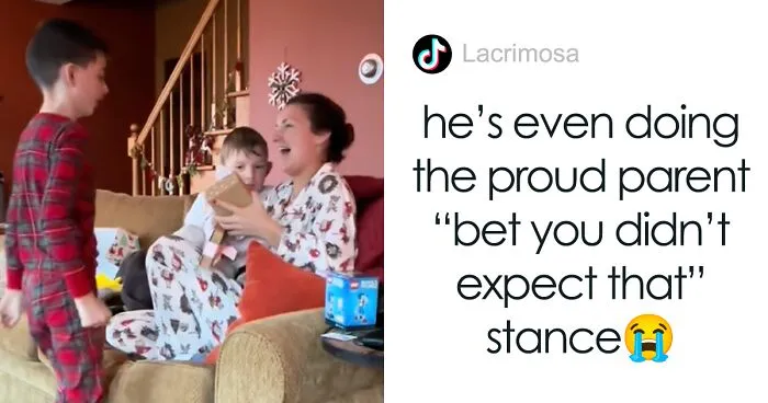 "He Healed My Inner Child": Boy Gives His Mom The Ultimate Christmas Gift