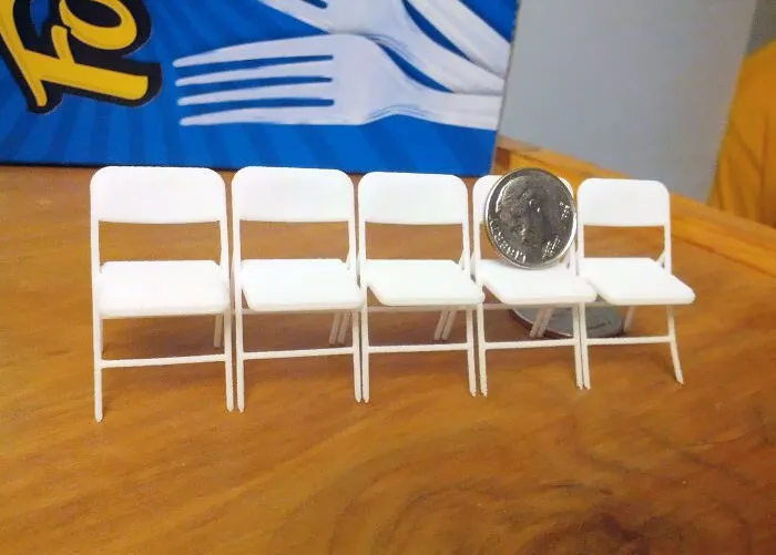 Friend Accidentally Bought These Folding Chairs Online For His New Year's Eve Party. Only 5 For $8