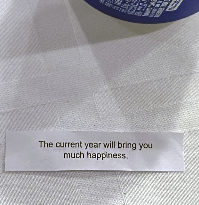 Got This Gem At About 10 PM Last Night, Hours Before The New Year