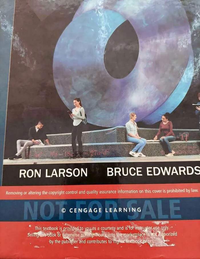 Just Paid $300 For This Textbook And Peeled Off A Sticker To Reveal It Shouldn't Have Been Sold
