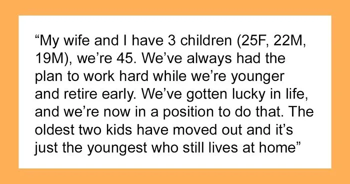 Parents Want To Downsize, Expect Their 19-Year-Old To Move Out