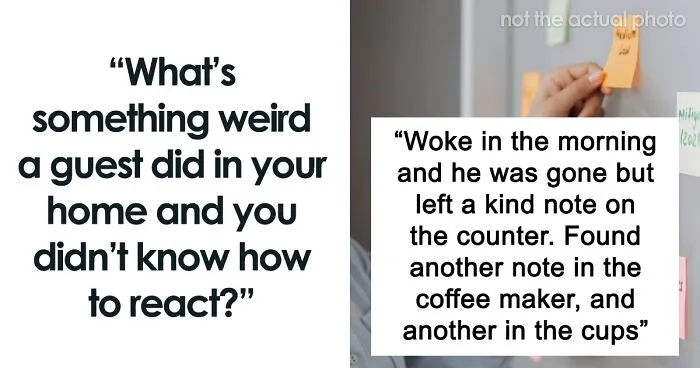“I Am Baffled To This Day”: 50 Weird Things Guests Thought Were Acceptable To Do