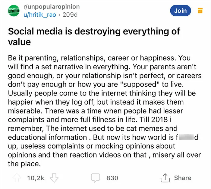 30 People Hold Nothing Back And Share Their Most Unpopular Opinions In This Group