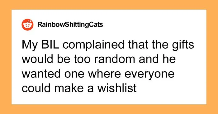 Woman Is Tired Of BIL Policing Secret Santa Exchange, Decides To 'Technically' Follow His Rules