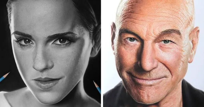 21 Incredibly Realistic Portraits Of Celebrities By Matheus Macedo