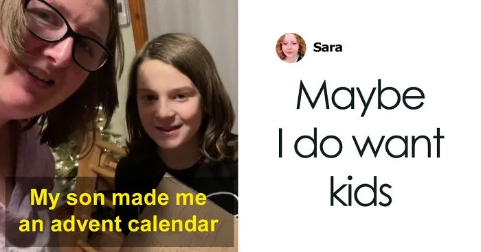 "Maybe I Do Want Kids": People Are Awww-ing Over This 10 Y.O. Who Made An Advent Calendar For His Mom