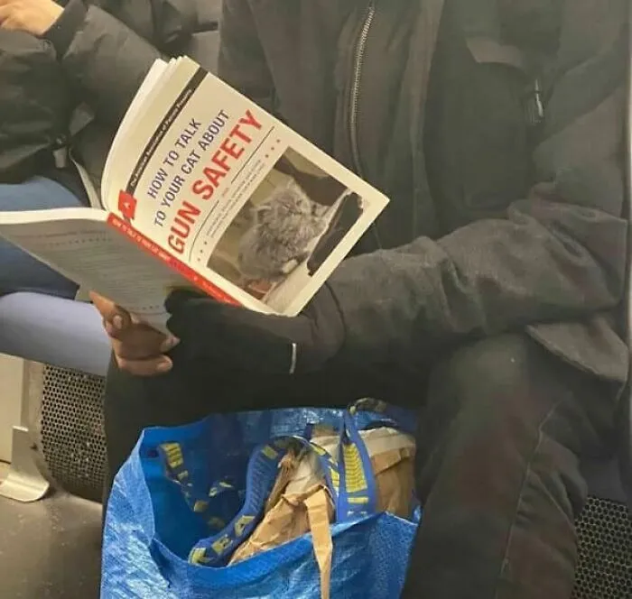 44 Times People Spotted Such Weird And Funny Things On The Subway, They Just Had To Share