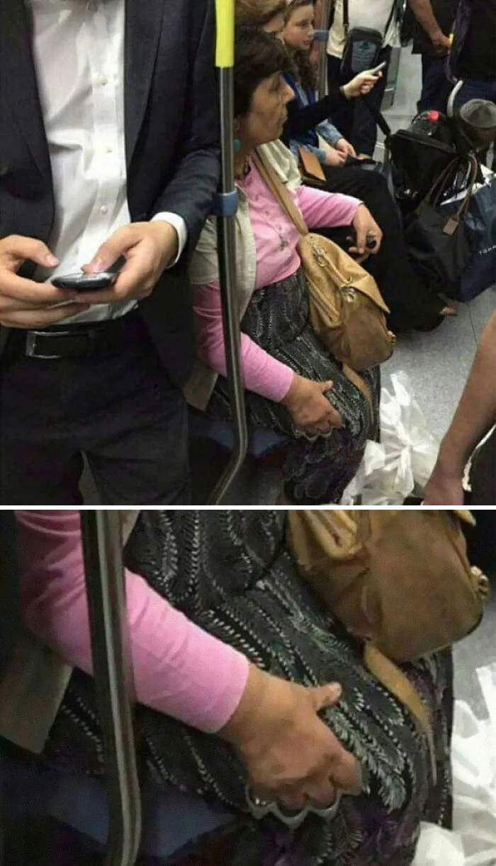 37 Cosas curiosas y divertidas vistas en el metro (Nuevas imágenes)
