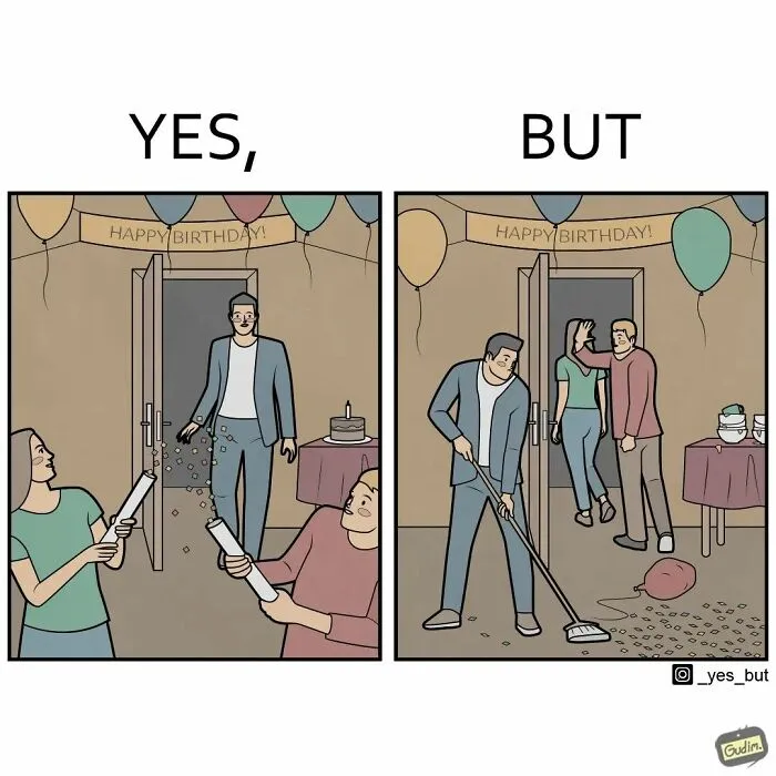 “Yes, But”: 26 Thought-Provoking Illustrations Showcasing Society’s Most Common Contradictions (New Pics)
