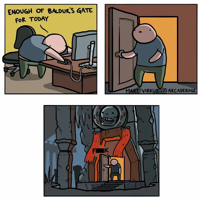 25 New “Arcade Rage” Strips You Might Enjoy If You Have A Dark Sense Of Humor