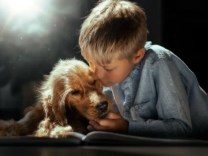 My Son And Our Dog