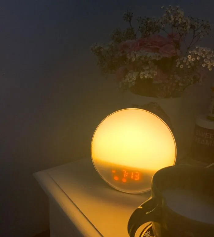 Hello, Snooze Button? We Don't Know Her. The  <a Style="Display:inline;" Href="Https://Www.amazon.com/Sunrise-Sleepers-Simulation-Nightlight-Daylight/Dp/B081chlf46?crid=2x96bmbmv2g2k&keywords=sunrise%2balarm%2bclock&qid=1704284679&sprefix=sunrise%2b%2caps%2c196&sr=8-5&th=1&linkcode=ll1&tag=bpbutterfly-20&linkid=985d4aa218631460345c81aa63505a0e&language=en_us&ref_=as_li_ss_tl" Target="_blank"><span Style="Font:inherit;color:#d74b1f;"> Wake Up Light Sunrise Alarm Clock </Span> Whispers “New Day Who Dis?” With Light That Nudges You Awake So Gently, Even Morning Haters Might Crack A Smile.