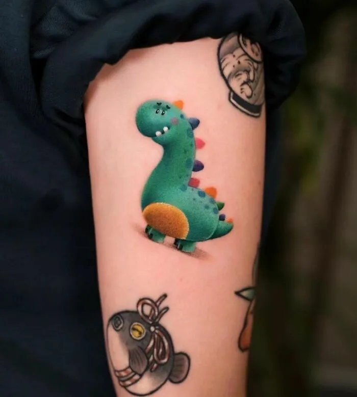 Furry Little Dinosaur