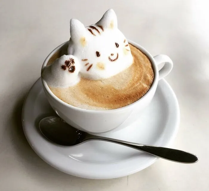 50 Times Latte Art Was So Impressive, It Looked Almost Too Good To Drink
