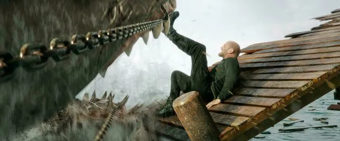 In Meg 2: The Trench (2023), We Learn That Jason Statham's Legs Are Strong Enough To Push Back Against A Megalodon. Don't Skip Leg Day, People
