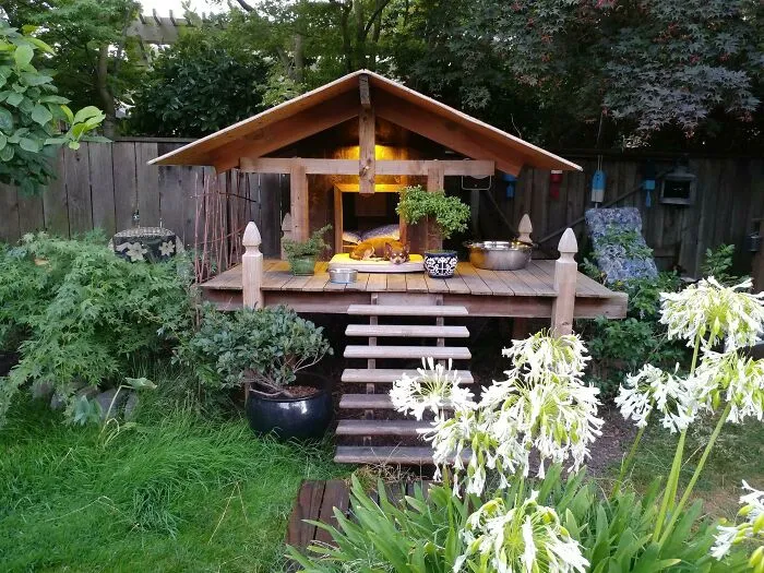 Cabaña confortable para perros