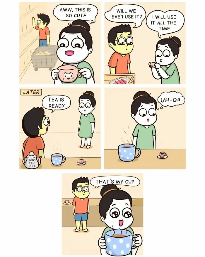 The Joys Of Married Life Captured By This Comic Artist (30 New Pics)