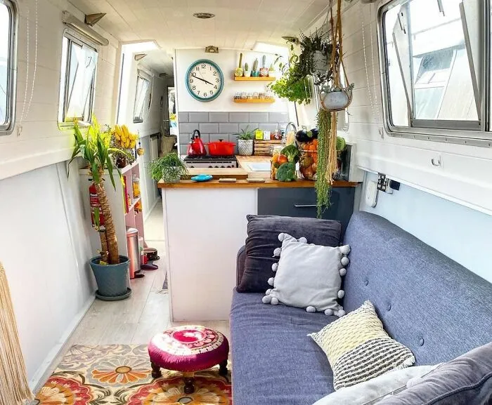 Tiny House Boat Interior