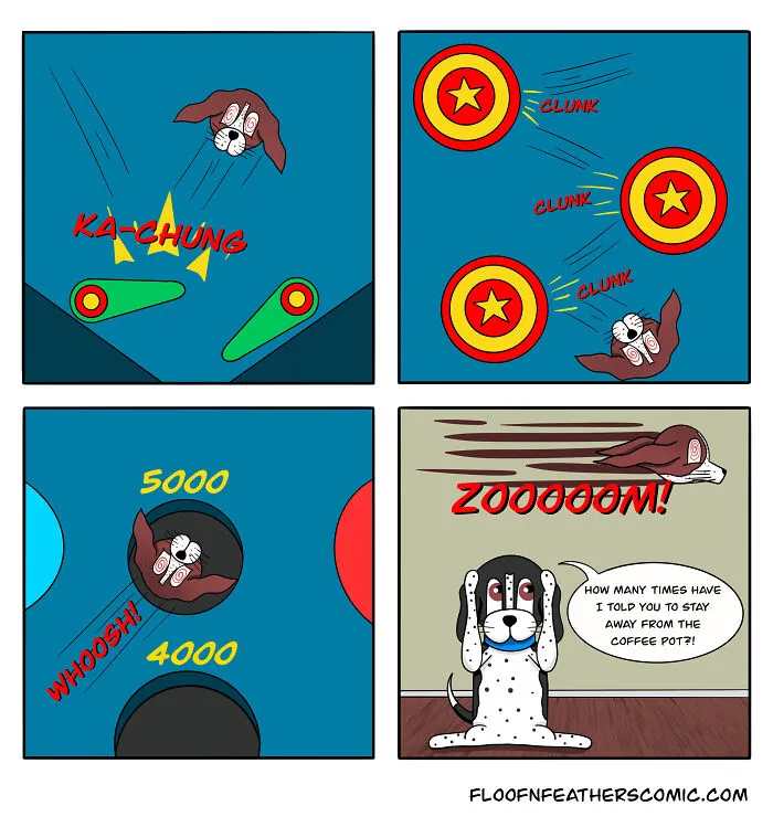My “Floof n’ Feathers” Comics Are Inspired By The Everyday Antics Of My Real-Life Pets (12 Pics)