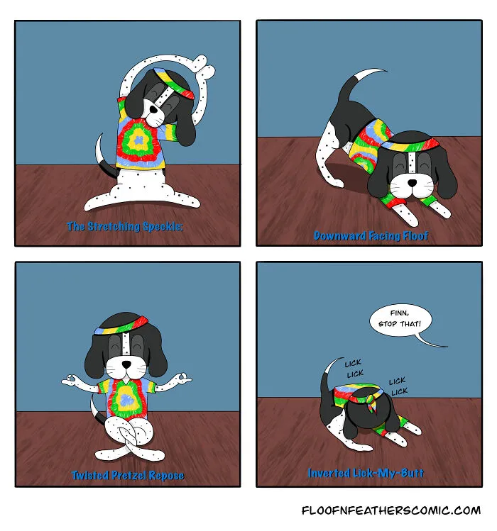 My “Floof n’ Feathers” Comics Are Inspired By The Everyday Antics Of My Real-Life Pets (12 Pics)