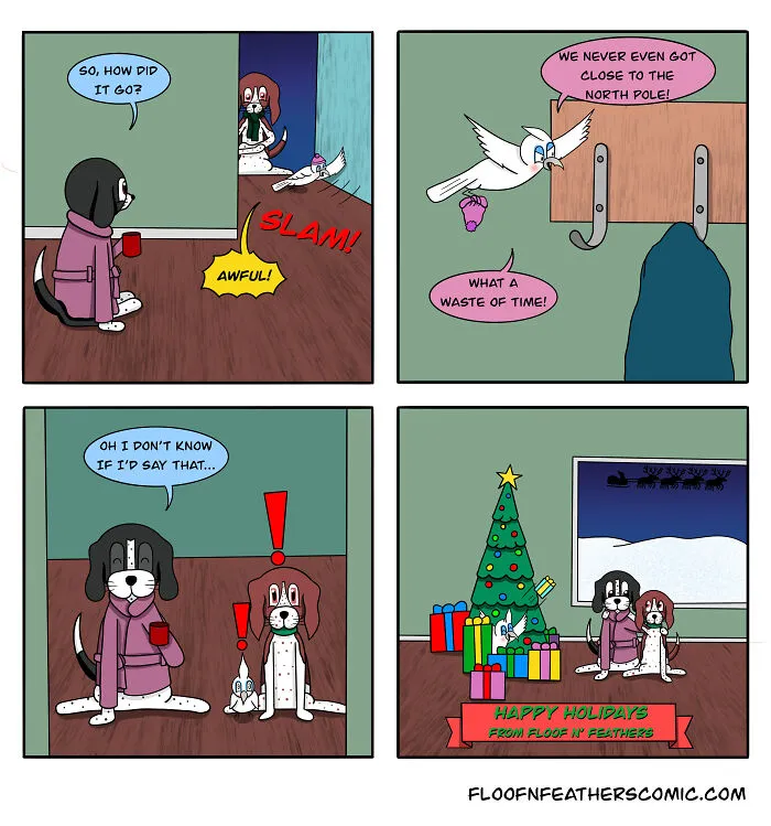 My “Floof n’ Feathers” Comics Are Inspired By The Everyday Antics Of My Real-Life Pets (12 Pics)