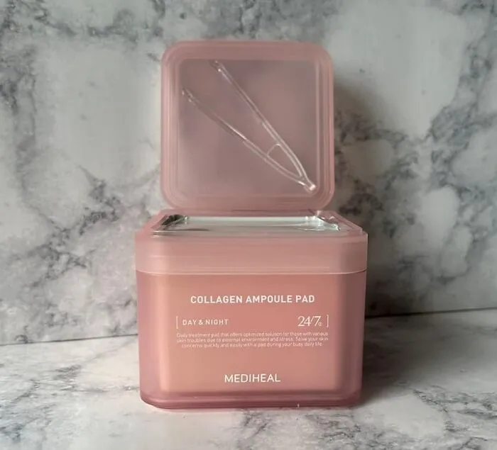 Elevate Your Toner Game And Make Saggy Skin A Thing Of The Past With <span Style="Font:inherit;color:#d74b1f;"> Mediheal Collagen Ampoule Pads</Span> — Turning Back Time Has Never Been So 'Re-Pad-Ably' Easy!