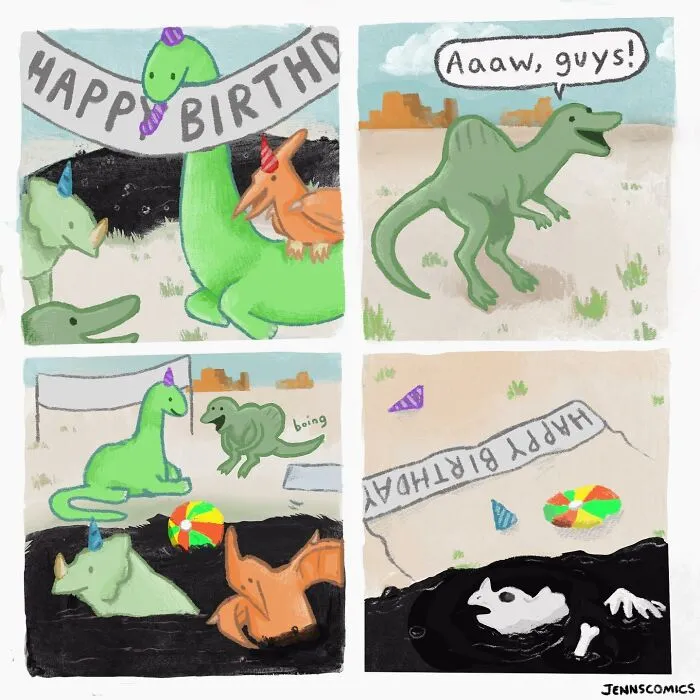 23 Hilarious Comics With Unexpected Twists By Jenna Noble (New Pics)