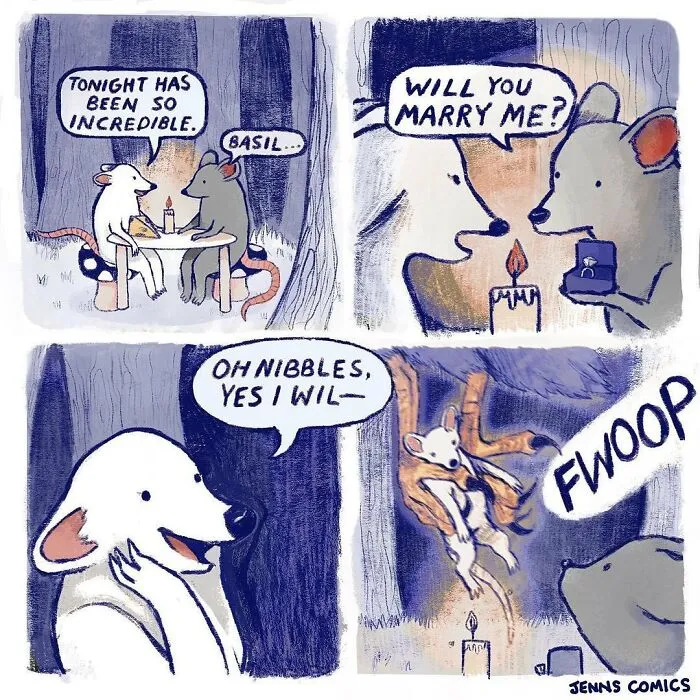 23 Hilarious Comics With Unexpected Twists By Jenna Noble (New Pics)