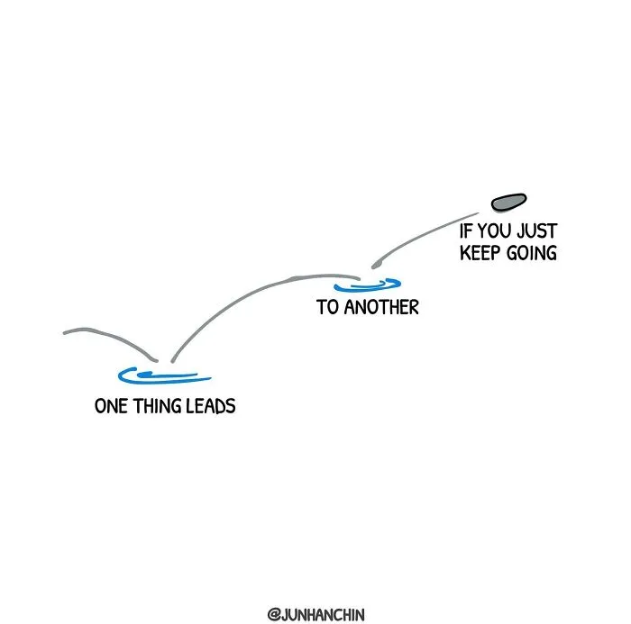 This Guy Creates Motivational Illustrations Aiming To Help People Focus On The Positive (25 New Pics)