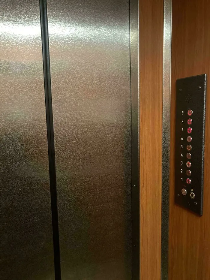 Stuck In A Smallest Elevator On The First Day Of The Year