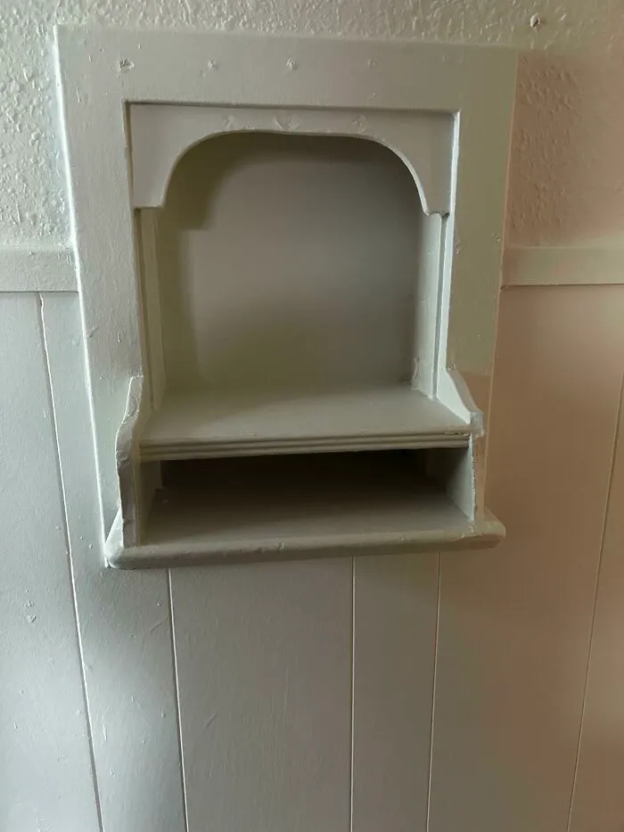 Cubículo en una cocina de una casa de los años 50