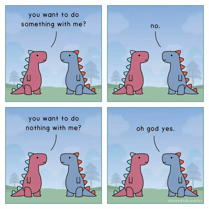 Insightful And Humorous Comics About Mental Health By “Dinosaur Couch” (30 New Pics)
