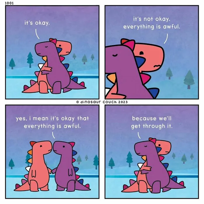 Insightful And Humorous Comics About Mental Health By “Dinosaur Couch” (30 New Pics)