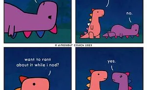Insightful And Humorous Comics About Mental Health By “Dinosaur Couch” (30 New Pics)