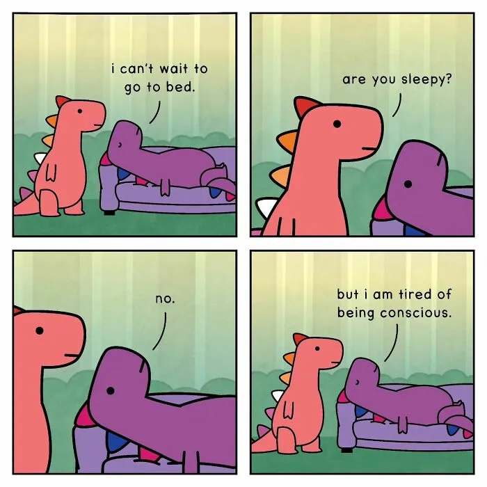 Insightful And Humorous Comics About Mental Health By “Dinosaur Couch” (30 New Pics)