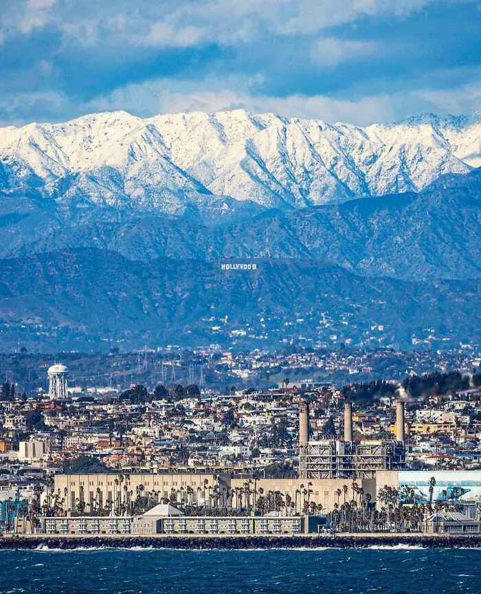 No sabía que había una montaña aún más grande tras el cartel de Hollywood