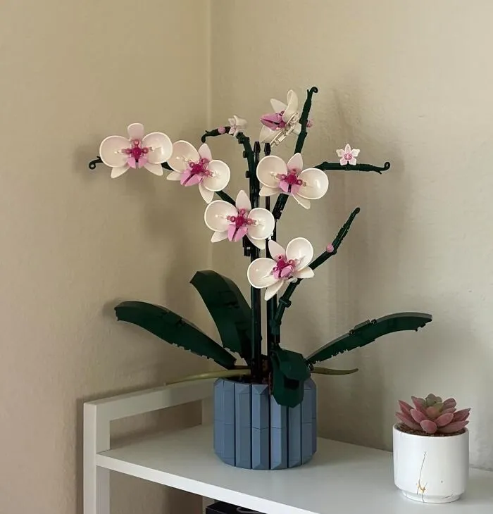 Who Needs A Green Thumb When You've Got LEGO? Gift Your Sweetheart This Quirky-Cute <span Style="Font:inherit;color:#d74b1f;"> LEGO Orchid</Span>  And Plant The Seeds For A Fun, Flowery Future Together