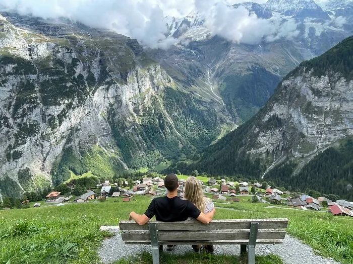 My Wife And I Are In Murren, Switzerland. One Of The Most Stunning Mountain Ranges I’ve Ever Visited